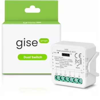 GISE Smart dual relay WiFi-module Tuya GDS-WF