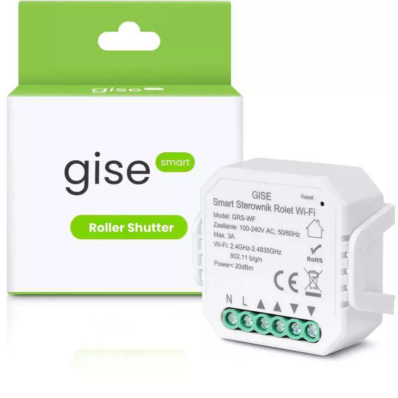 GISE Smart Rolluikmodule WiFi GEN 2 Tuya GRS-WF