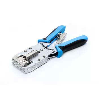 Getfort RJ45 crimptang 8P+6P+4P+AMP Cat.6 met drukinstelling