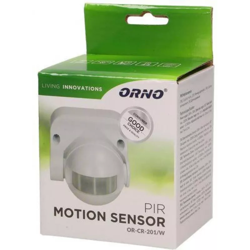 ORNO OR-CR-201/W PIR-bewegingsmelder wit