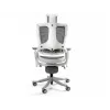UNIQUE Wau 2 NW41 Ergonomische bureaustoel, koolstofkleur/wit net