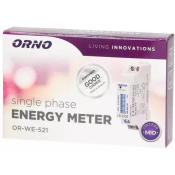 ORNO OR-WE-521 eenfasige elektriciteitsmeter