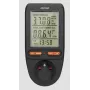 ORNO OR-WAT-435/B Energiekostenmeter en stroomverbruiksmeter, 230V, 16A, LCD-display, zwart
