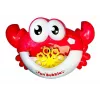 LEAN TOYS Bellenblaasmachine Blower Solution Bubbles Maker Automatische machine krab rood