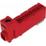 PAWBOL LZB E.4136CZ schroefloze rijgklem 12-polig rood 450V 24A