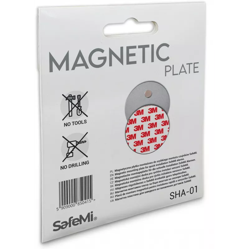 SAFEMI magnetische montageplaten voor rook- en CO-melders SHA-01