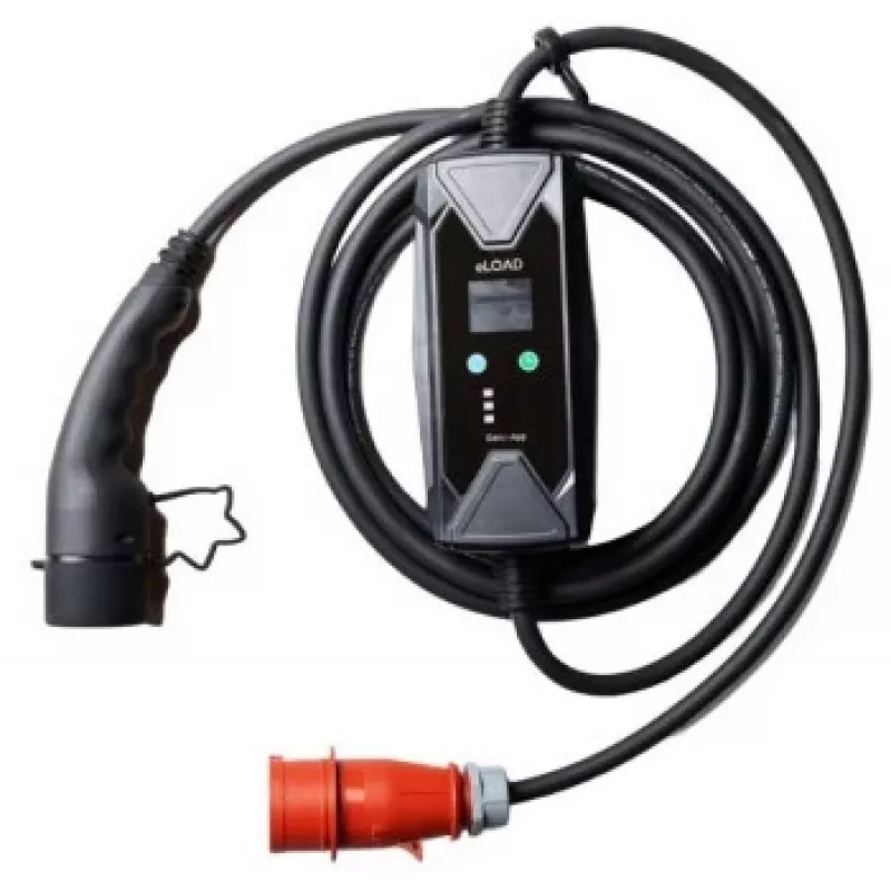 ELOAD TIE-EV16-P3-GEN2 11kW 3-fasen EV-oplader met afstandsbediening, Type 2, 5m kabel, IP54
