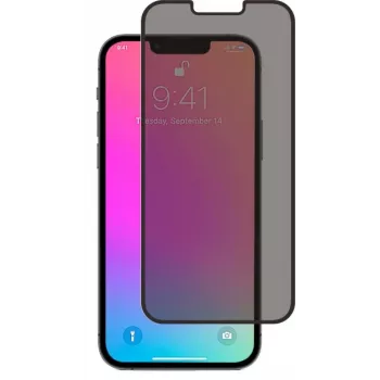 SCREENOR screenprotector van gehard glas Privacy 360 voor Apple iPhone 13 / 13 Pro / 14