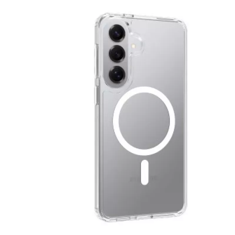 SCREENOR bumper hoesje voor Samsung S26+, magnetisch transparant