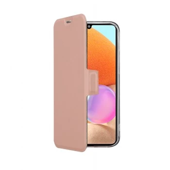 SCREENOR CLEVER Samsung A27 roze portemonneehoesje