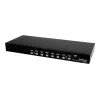 StarTech.com 8 poorts 1U DVI USB KVM-switch - 8-voudige DVI-I / USB-B switch voor rackmontage