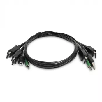 StarTech.com 2-poorts DVI-I USB KVM-switch met audio-ondersteuning - TAA-conform