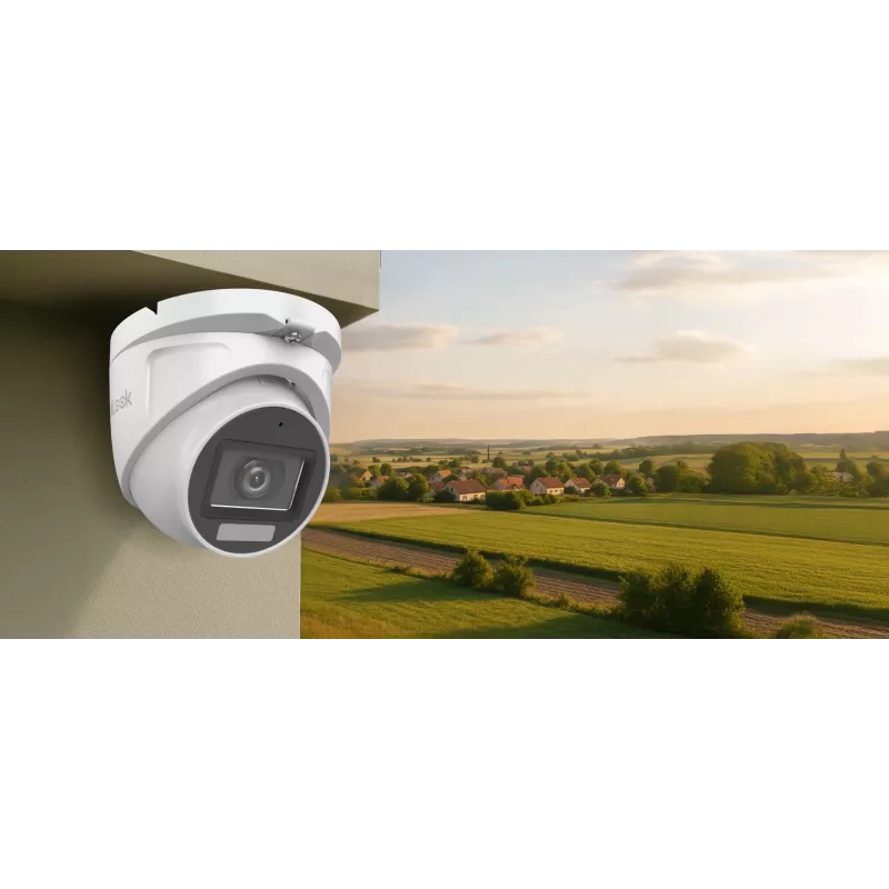 HILOOK THC-T127-LMC(2.8mm) 2MP Smart Hybrid Light Turret-camera 20m