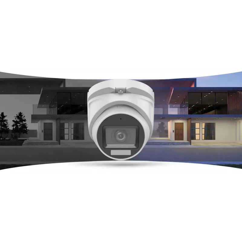 HILOOK THC-T127-LMC(2.8mm) 2MP Smart Hybrid Light Turret-camera 20m