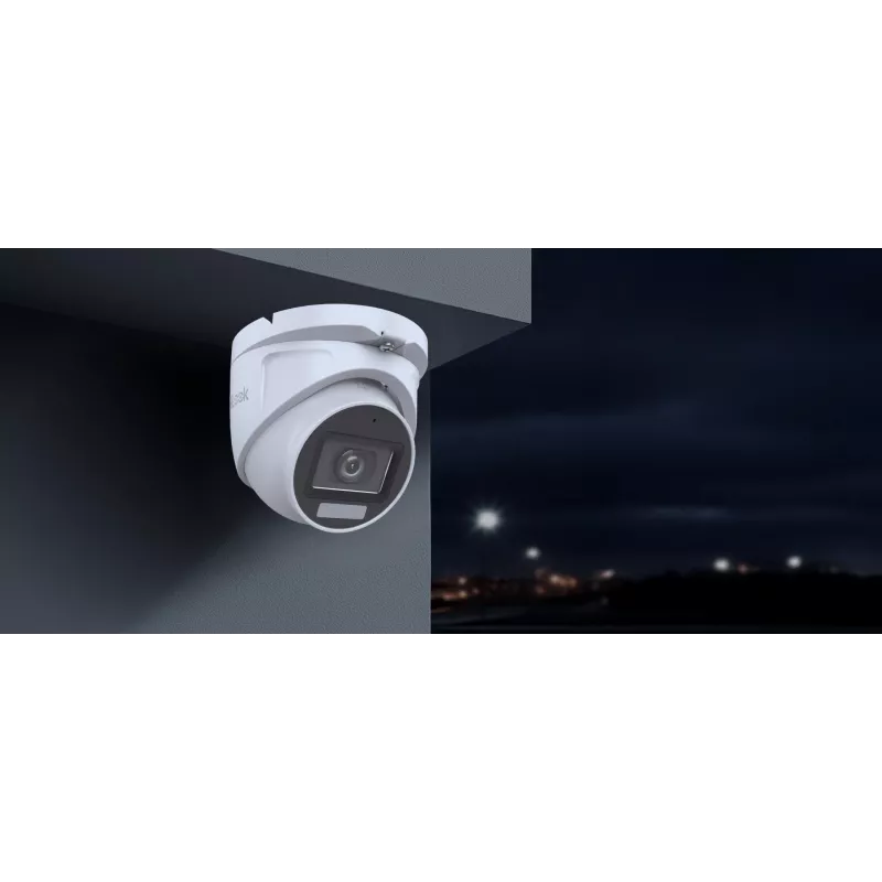 HILOOK THC-T127-LMC(2.8mm) 2MP Smart Hybrid Light Turret-camera 20m