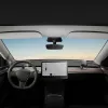 Baseus T-Space elektrische autohouder met zonnepaneel voor Tesla Model 3/Y - zwart