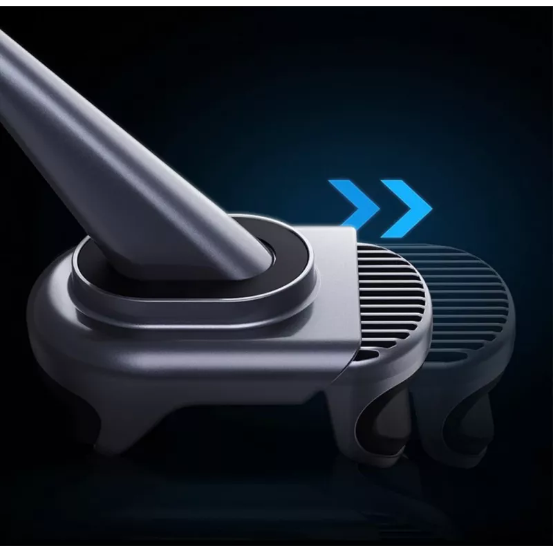 Baseus T-Space elektrische autohouder met zonnepaneel voor Tesla Model 3/Y - zwart