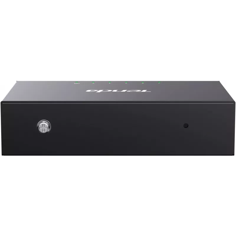 Tenda TEG1005M 5-poorts Gigabit Ethernet-switch desktop kunststof fanless