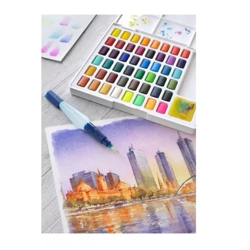 Faber-Castell Polychromos kunstenaarskleurpotloden - 48 stuks - kleuren assorti