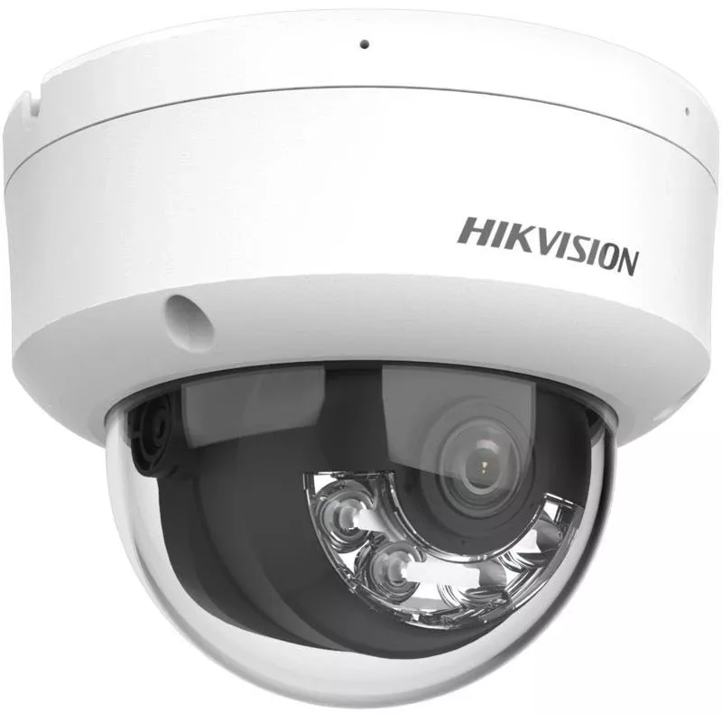 Hikvision DS-2CD2143G2-LI(2.8mm) PL 4MP AcuSense dome IP-camera met 2,8mm-objectief, witlicht en IR