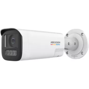 Hikvision DS-2CD1B47G3H-LIUF/SRB(2.8mm) 4MP ColorVu IP-camera met witlicht, ingebouwde microfoon, MicroSD, PoE