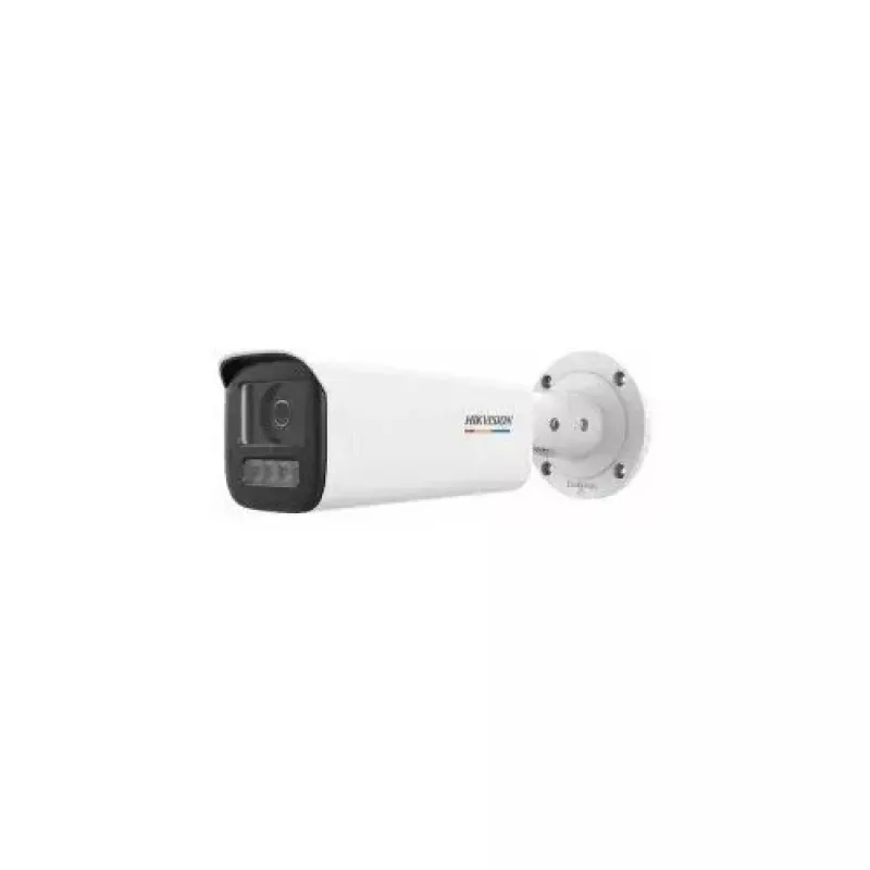 Hikvision DS-2CD1B47G3H-LIUF/SRB(2.8mm) 4MP ColorVu IP-camera met witlicht, ingebouwde microfoon, MicroSD, PoE