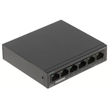 POE LANG NSW2020-6T-POE-IN PoE-switch 4-poorts Uniview