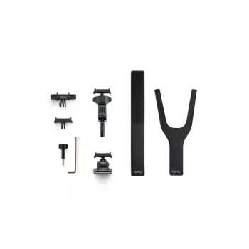 DJI Osmo Action road cycling kit (borstband, stuurhouder, plakhouders) - zwart