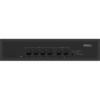 Imou SF106P 6-poorts PoE+-switch (4x PoE, 2x uplink, 60W budget)