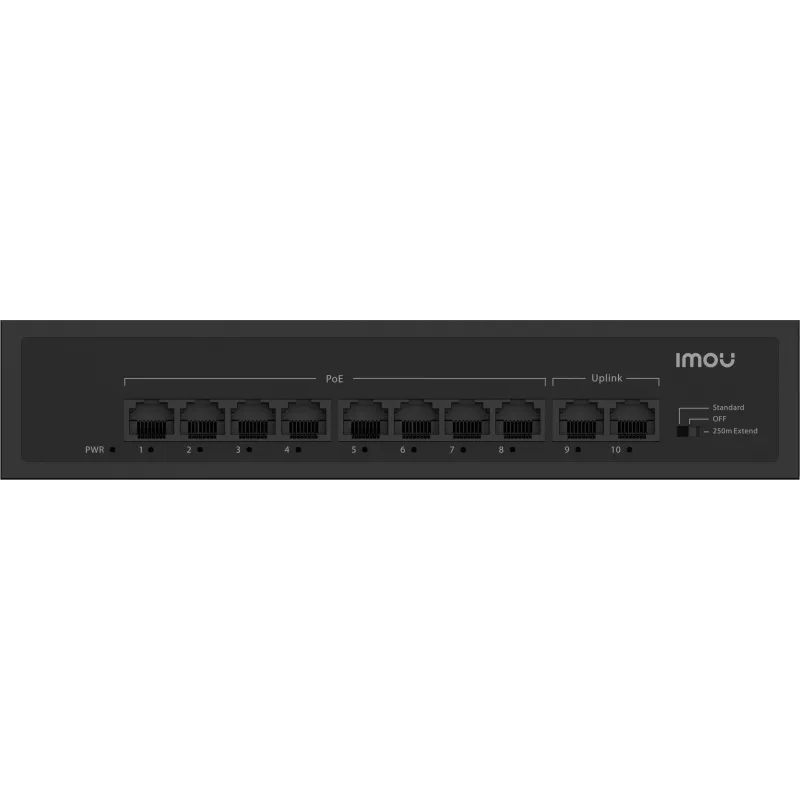 Imou SF110P 10-poorts switch 8x PoE 2x uplink