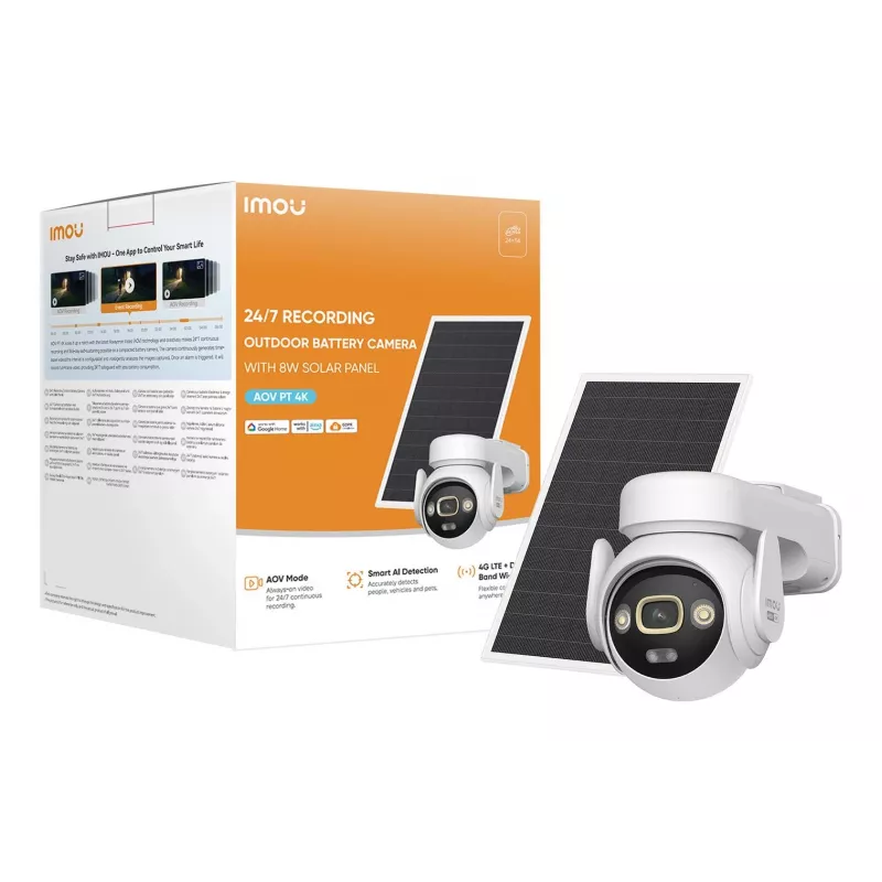 Imou IPC-SA7E-T-8M0T3/FSP008 4K AOV PT Wi-Fi camerakit