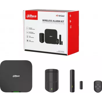 Dahua ART-ARC3800H-03-W2(868)-B draadloze alarmset (868 MHz, zwart)