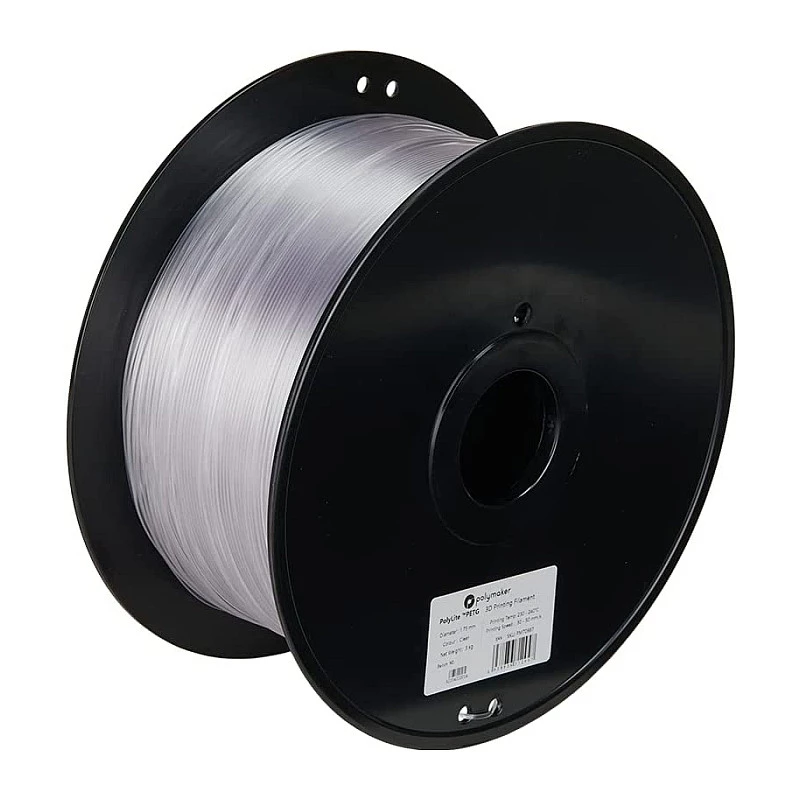 POLMASK PETG 1,75mm transparant 1kg 3D-printerfilament