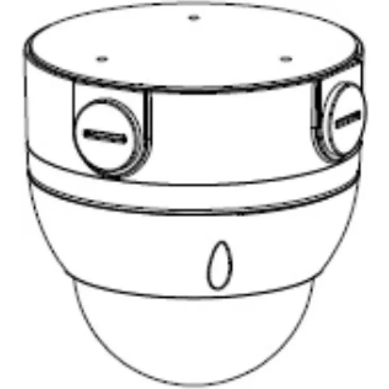Dahua PFA136 aansluitdoos-montagebeugel voor domecamera's, wit, IP66