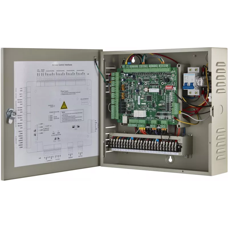 Hikvision DS-K2602T toegangscontroller, 2-deurs, TCP/IP, RS-485, Wiegand