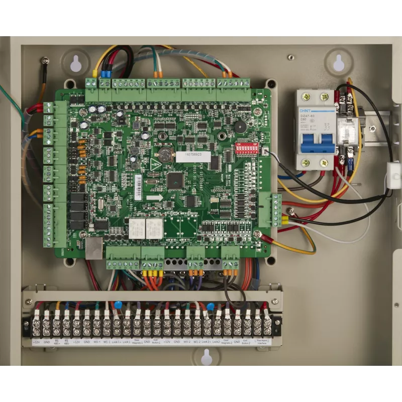 Hikvision DS-K2602T toegangscontroller, 2-deurs, TCP/IP, RS-485, Wiegand