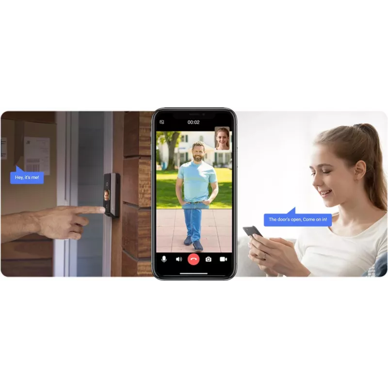 Ezviz EP8 Ultra 6MP+2MP Wi-Fi videodeurbel