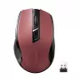 UGREEN MU006 draadloze optische muis 2.4GHz / Bluetooth 5.0 4000 DPI - rood