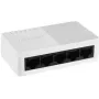 Hikvision DS-3E0105D-O unmanaged Fast Ethernet-switch, 5 poorten, 10/100 Mbps, zwart & wit