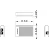 Hikvision DS-3E0503DP-E/R Gigabit PoE-extender, 1x PoE In, 2x PoE Out, 802.3af/at, 30 W