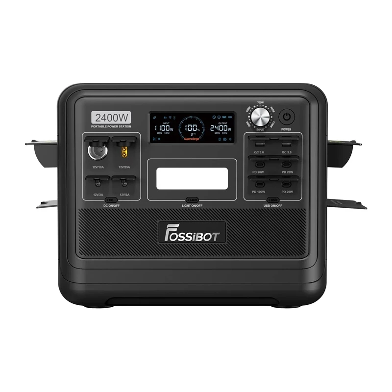 FOSSIBOT F2400 2400W laadstation, zwart