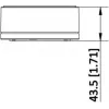 Hikvision DS-1280ZJ-S-Y(O-STD) aansluitdoos / montageadapter - wit