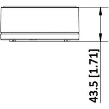 Hikvision DS-1280ZJ-S-Y(O-STD) aansluitdoos / montageadapter - wit