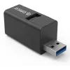 ORICO Mini 3-poorts USB 3.0-hub aluminium (5 Gbps, 3x USB-A)
