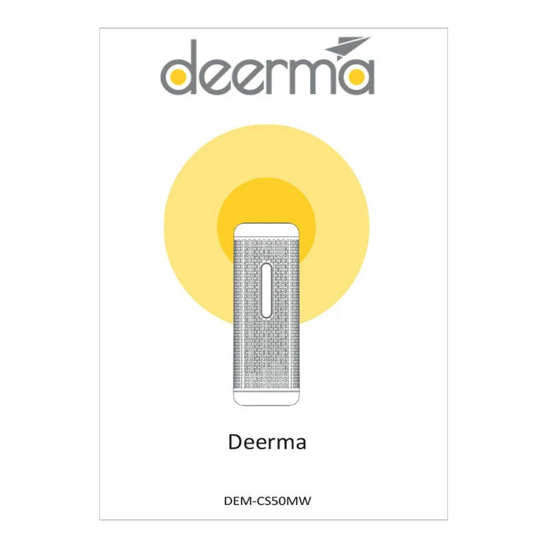 Deerma DEM-CS50MW droogmiddel-luchtontvochtiger 150ml cyclus wit