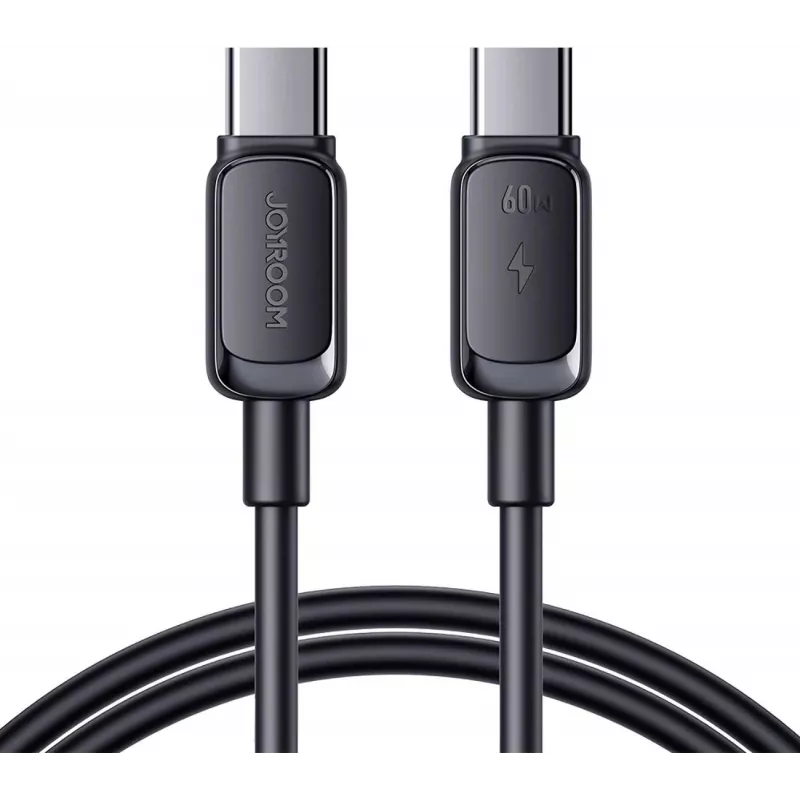 Joyroom USB-C naar USB-C snellaadkabel S-CC100A141B 120cm 60W 5A zwart