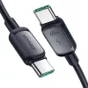 Joyroom USB-C naar USB-C snellaadkabel S-CC100A141B 120cm 60W 5A zwart