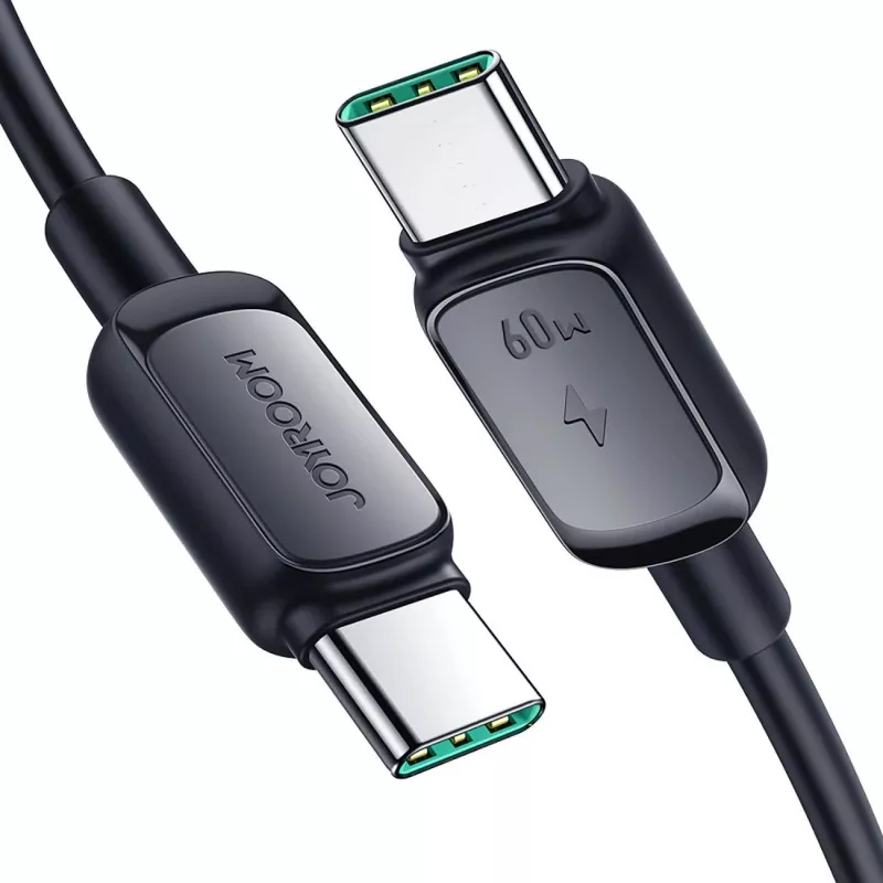 Joyroom USB-C naar USB-C snellaadkabel S-CC100A141B 120cm 60W 5A zwart