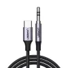 UGREEN AUX stereo-audiokabel 3,5mm mini-jack naar USB Type-C 1m zwart (CM450 20192)