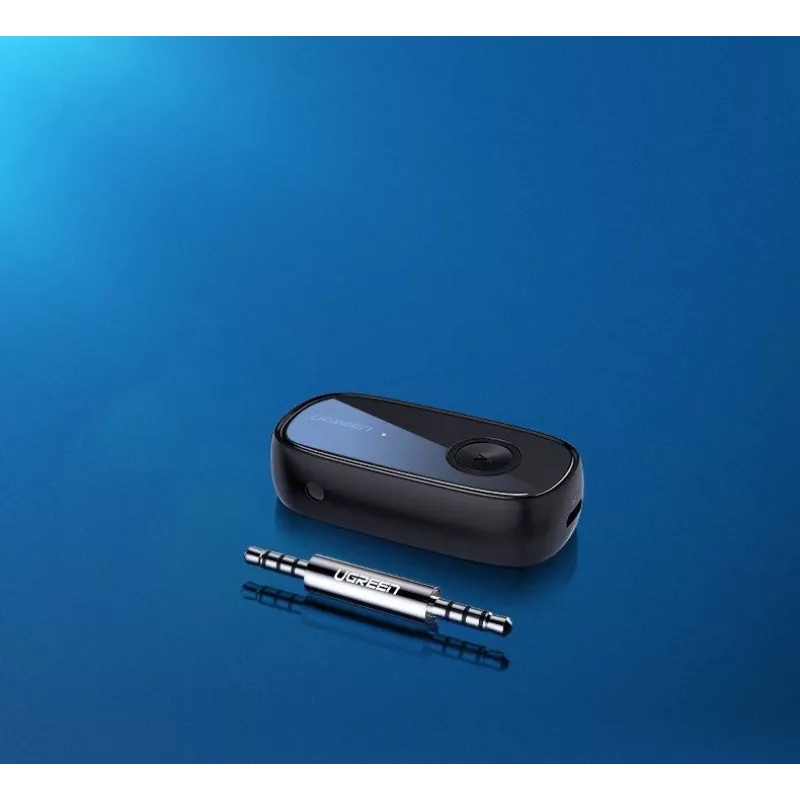 UGREEN Bluetooth 5.0 audioreceiver AUX aptX, aptX LL mini-hoofdtelefoonaansluiting zwart (70304)